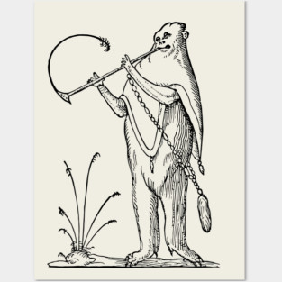 Grotesque #31 The Drolatic Dreams of Pantagruel (1565) Posters and Art