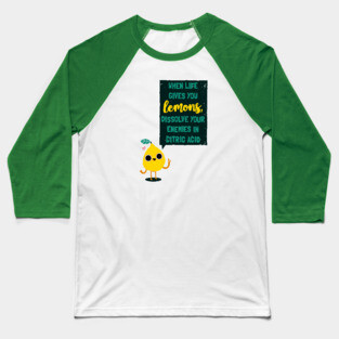 Lemon: Friendly Advice Baseball T-Shirt