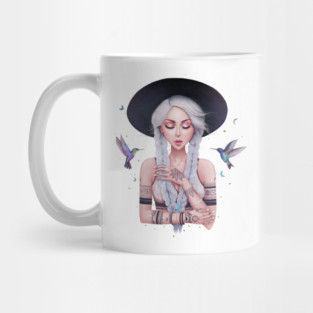 Bohemian girl Mug