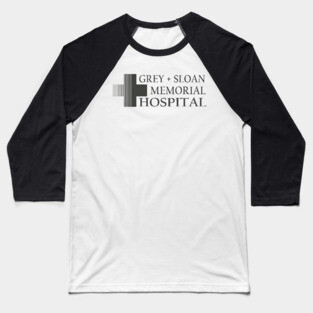Grey + Sloan Memorial Hospital Baseball T-Shirt