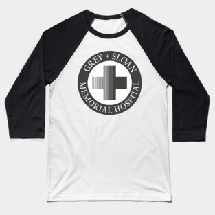 Grey & Sloan Memorial Hospital Logo Baseball T-Shirt
