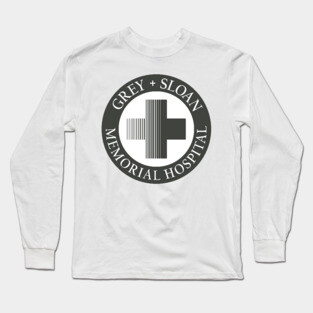 Grey & Sloan Memorial Hospital Logo Long Sleeve T-Shirt