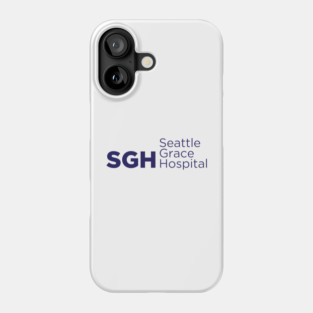 SGH Seattle Grace Hospital Phone Case