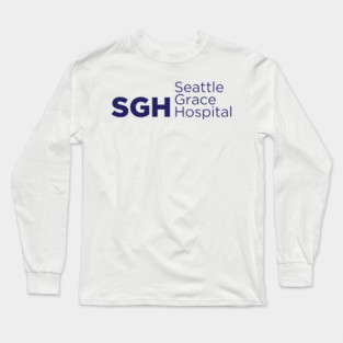 SGH Seattle Grace Hospital Long Sleeve T-Shirt