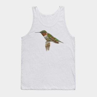 Cute Hummingbird Tank Top