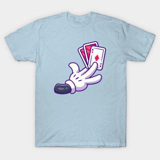 Hand Holding Card T-Shirt