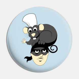 Ratatouille of Unusual Size Pin