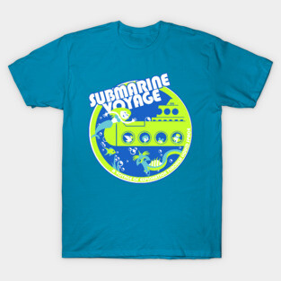 Submarine Voyage (neon colors) T-Shirt