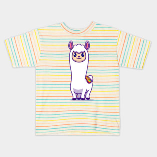 Cute Alpaca Kids T-Shirt