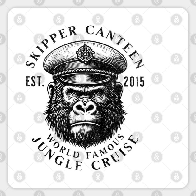 Skipper Canteen Jungle Navigation Co. Adventureland Orlando Florida Sticker by Joaddo