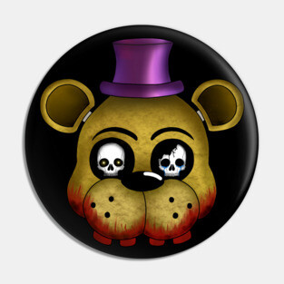 Five Nights at Freddy's FNAF - Golden Death Pin