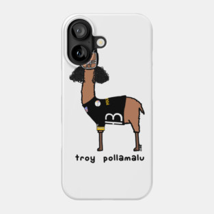 troy pollamalu Phone Case