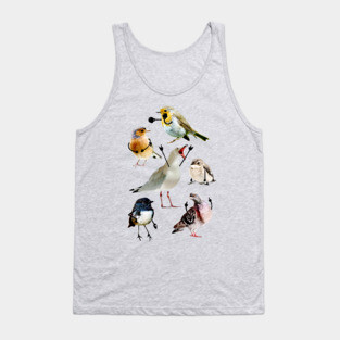 Birds with Arms Tank Top
