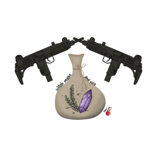 Uzi's and Witch Magic T-Shirt