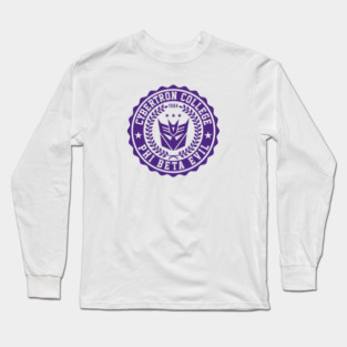 CYBERTRON COLLEGE - Decepticons Long Sleeve T-Shirt