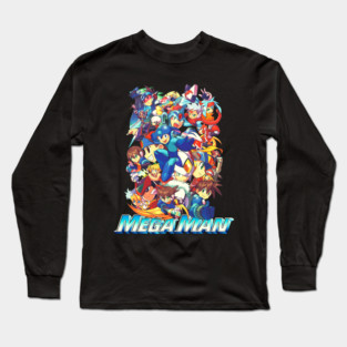 Mega Man x Long Sleeve T-Shirt