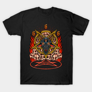 Pentagram 666 T-Shirt
