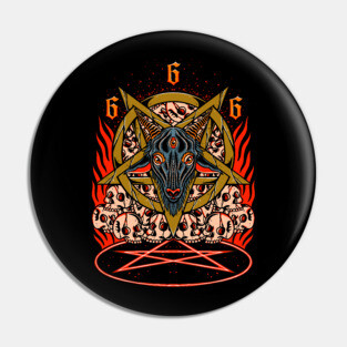 Pentagram 666 Pin
