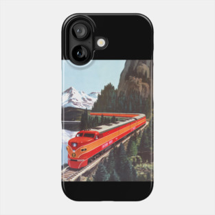 American Train Shasta Daylight Phone Case