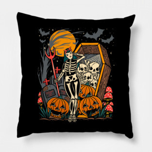 Halloween Vintage Pillow