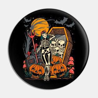 Halloween Vintage Pin