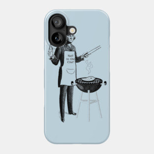 George Washington BBQ Chef - "Hail to the Chef" Phone Case
