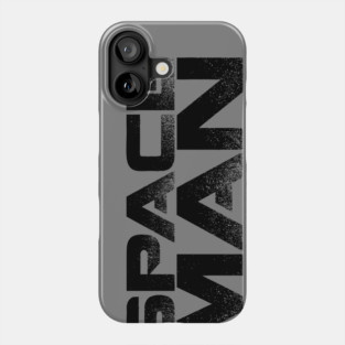 Space Man (black) Phone Case