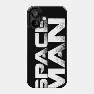 Space Man (white) Phone Case