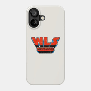WLS Chicago / 80s Rock Radio Station Phone Case