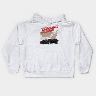 The Cannonball Run Kids Hoodie