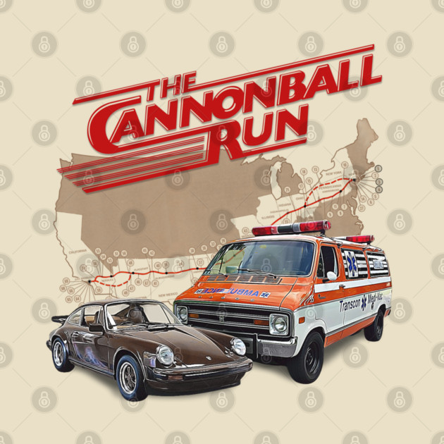The Cannonball Run by darklordpug