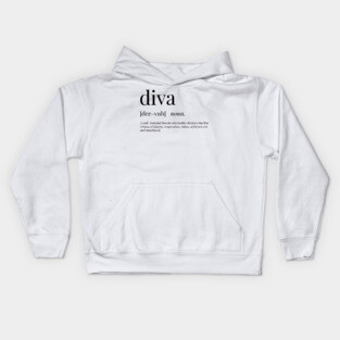 Diva Definition Kids Hoodie