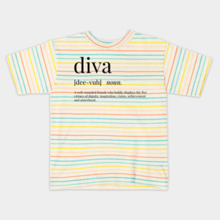 Diva Definition Kids T-Shirt