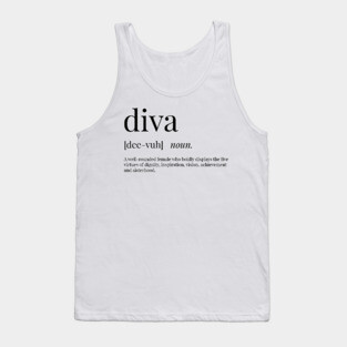 Diva Definition Tank Top