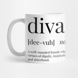 Diva Definition Mug