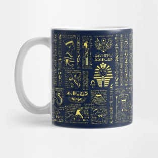 Egyptian hieroglyphs Mug