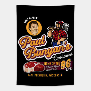 Paul Bunyan's Cupboard Great Outdoors Tapestry