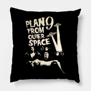 Plan 9 From Outer Space Pillow