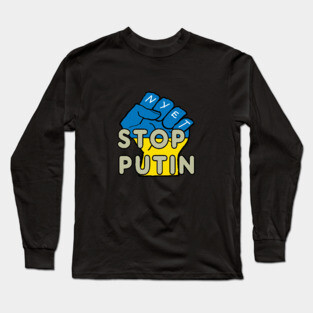 Anti Putin Long Sleeve T-Shirt