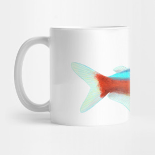 Cardinal Tetra Fish Mug