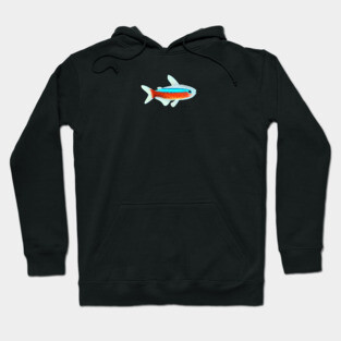 Cardinal Tetra Fish Hoodie