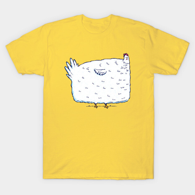 Absolute Unit of a Chicken T-Shirt by nickv47