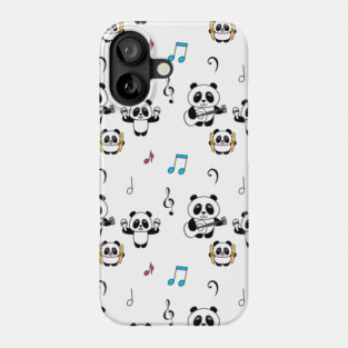 Panda Band Phone Case