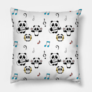 Panda Band Pillow