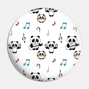 Panda Band Pin