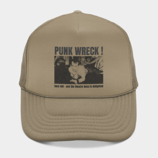 punk wreck vintage retro Hat