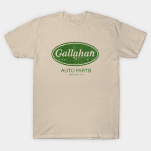 VINTAGE -  Callahan Auto Parts Green T-Shirt
