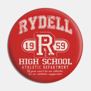 Rydell High School Class of 1959 Worn Pin