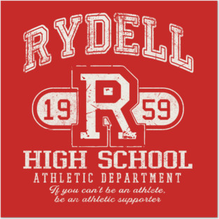 Rydell High School Class of 1959 Worn Posters and Art