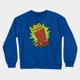 Log from Blammo Crewneck Sweatshirt